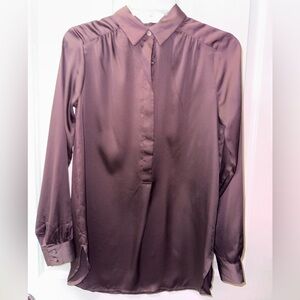 LOFT Women's Maroon Tunic
Blouse NWT